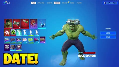 How To Get The Hulk Skin Bundle In Fortnite Chapter 4 Early Showcase