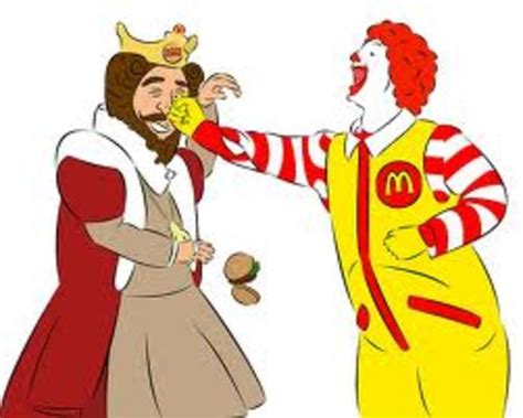 [image 761596] ronald mcdonald vs the burger king know your meme
