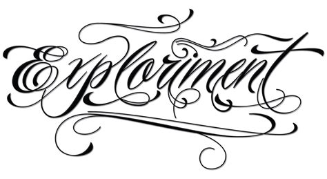 Exploriment Piel Script Free Tattoo Fonts Tattoo Words Design Best
