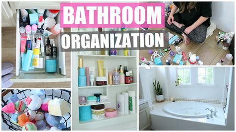 Unpacking De Cluttering And Organizing My Bathroom Youtube