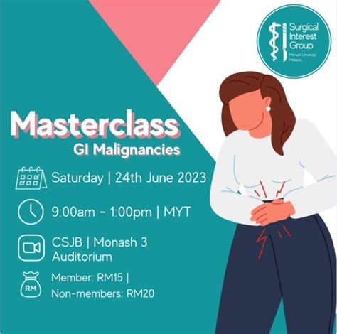 Masterclass Gi Malignancies Surgical Interest Group Of Monash University Malaysia