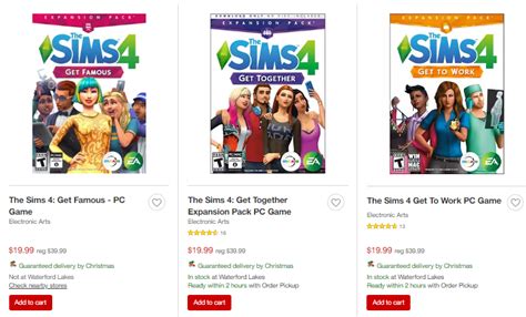 Target Sale Take 50 Off Sims 4 Expansions And Bundles Simsvip
