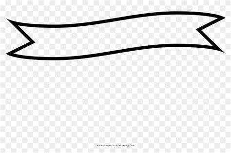 Ribbon Banner Coloring Pages