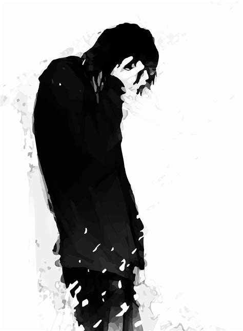 Anime Sad Black And White Wallpapers Wallpaper Cave