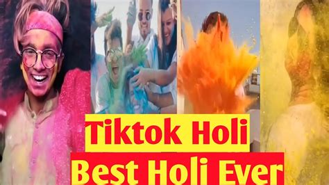 Viral Holi Celebration Video 🎥 On Tiktok Happy Holi 2020 Youtube