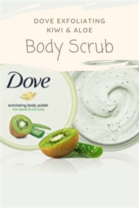 Body Scrub With Kiwi And Aloe Body Polish Body Scrub Exfoliating