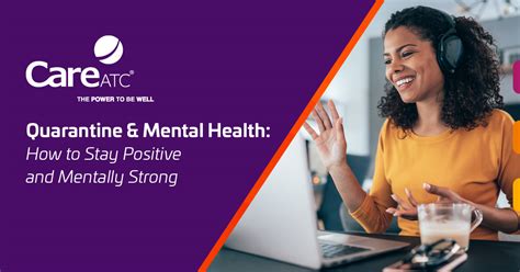 It is very important to remain mentally strong, due to mental weakness, people are unable to complete their tasks properly, which in turn leads to diseases like stress and hypertension. Quarantine & Mental Health: How to Stay Positive and ...