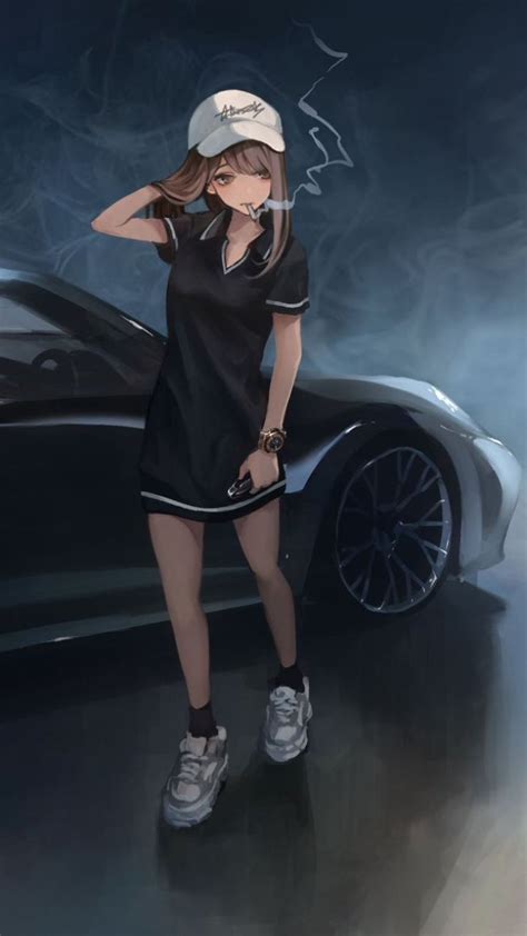 Cigarette Anime Wallpapers Wallpaper Cave