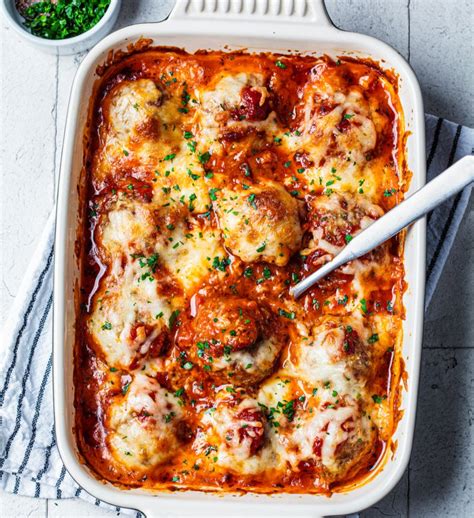 Baked Cheesy Italian Meatballs Gourmet Mami