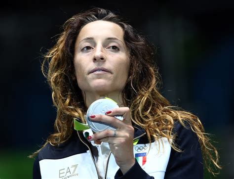 Elisa di francisca of italy celebrates victory over ines boubakri of tunisia during the women's. Elisa Di Francisca: «Così combatto con il mio critico ...