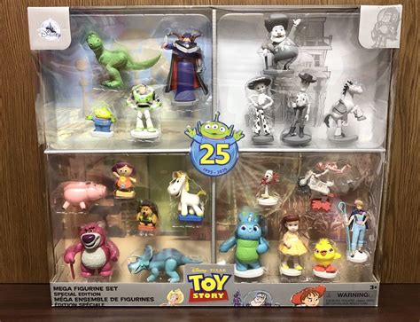 ヤフオク Disney Pixar 25th Toy Story Mega Figurine Set