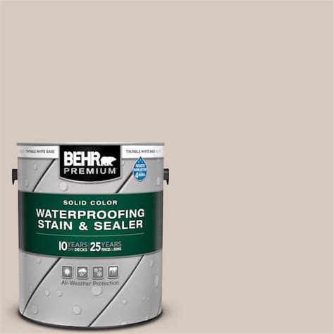 Behr Premium 1 Gal N230 2 Old Map Solid Color Waterproofing Exterior