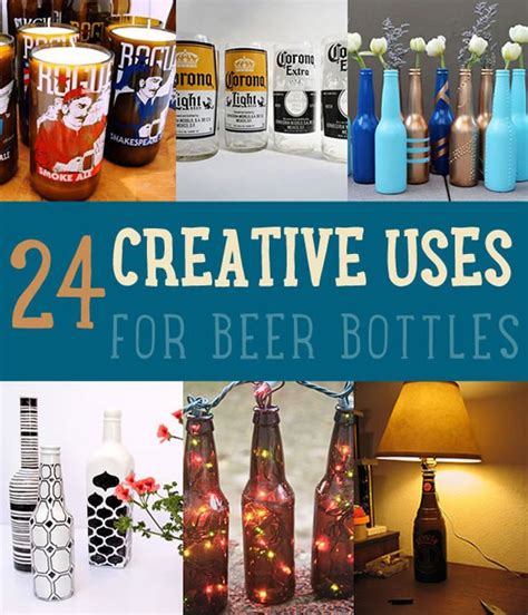 Uses For Beer Bottles 24 Creative Projects And Cool Diy Ideas