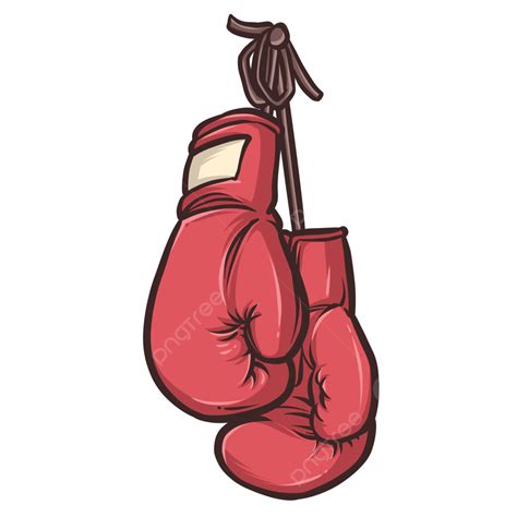 Hand Drawing Boxing Gloves For World Day Event Boxing Day Boxing