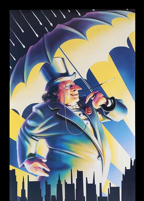 Batman Returns 1992 Oswald Cobblepot For Mayor Poster 1992