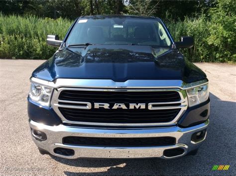 2019 Patriot Blue Pearl Ram 1500 Big Horn Quad Cab 4x4 134442664 Photo