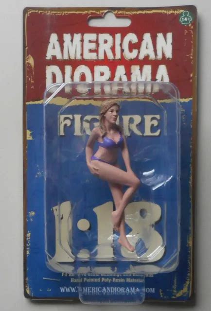 July Purple Bikini Girl American Diorama Scale Female Girl Figure Picclick