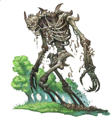 Gashadokuro Pathfinder Fantasy Art Skeleton Warrior Creatures