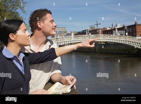 Couple As Tourists Stock Photo Alamy