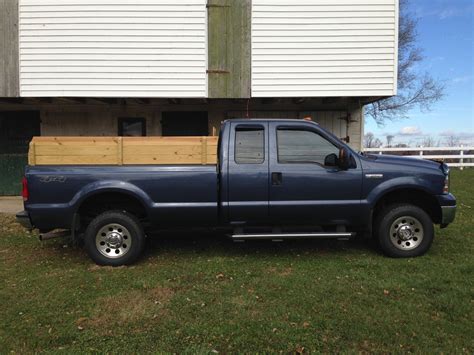 Pickup Truck Sideboardsstake Sides Ford Super Duty 4 Steps With