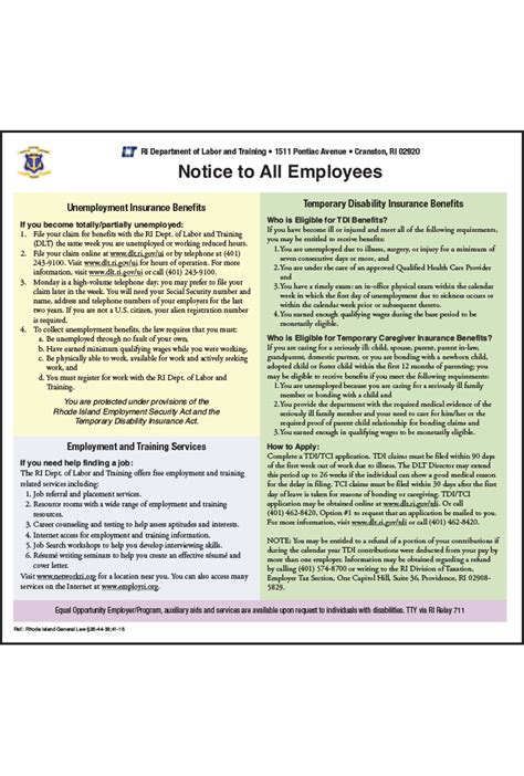 We did not find results for: Rhode Island Updates Unemployment and Temporary Disability Insurance Benefits Posting ...