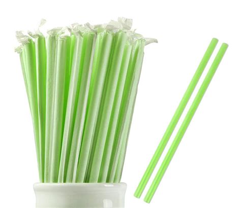 Custom 100 Biodegradable Straws Plant Based Straws Compostable Xcbio