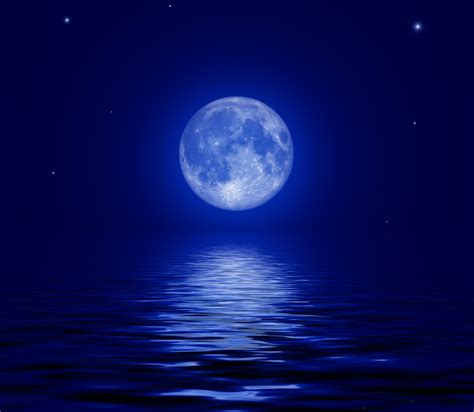 Full Moon In The Ocean Full Moon Over The Sea Computer Wallpapers