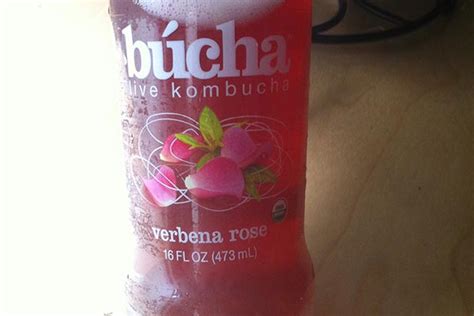 Review Verbena Rose Kombucha By Búcha Eat Drink Better