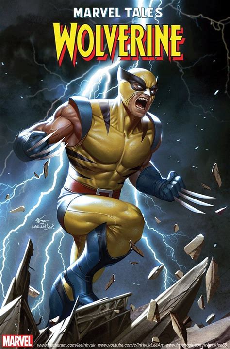 Marvel Tales Wolverine 1 By In Hyuk Lee Super Herói Marvel