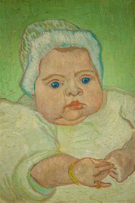 Vincent Van Gogh Portrait Of Baby Marcelle Roulin 1888 Flickr