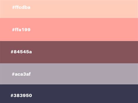 Nude Color Palette By Kim Guyton On Dribbble