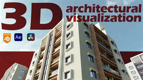 3d Architectural Visualization Blender Youtube