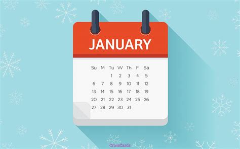 January 2019 - Calendar Desktop Calendar- Free January Wallpaper