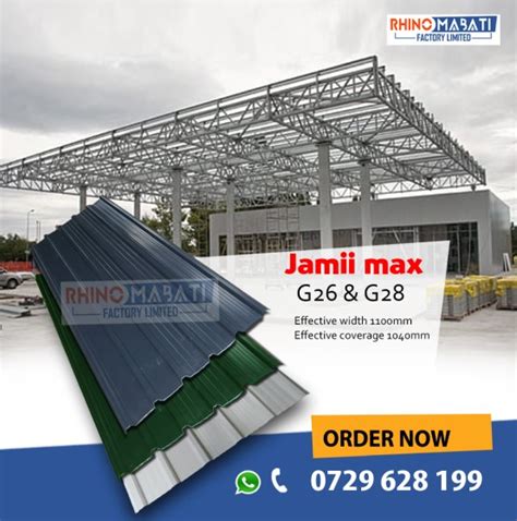 Jamii Max It5 Welcome To Rhino Mabati Factory Ltd