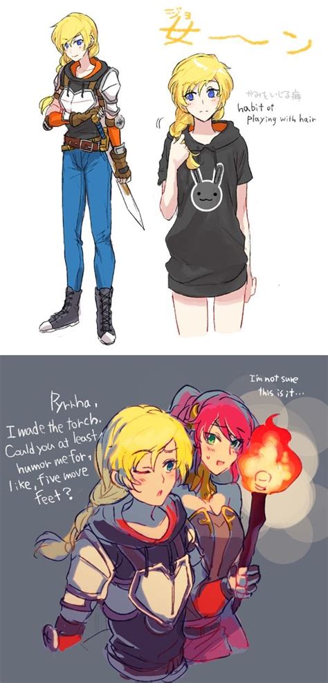 Fem Jaune Joan Au Genderbent Jaune Female Jaune Rwby Genderbend 34020 Hot Sex Picture