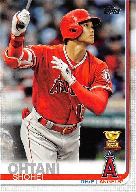 Shohei Ohtani Baseball Card Rookie Cup 2019 Topps 250 Los Angeles Angels