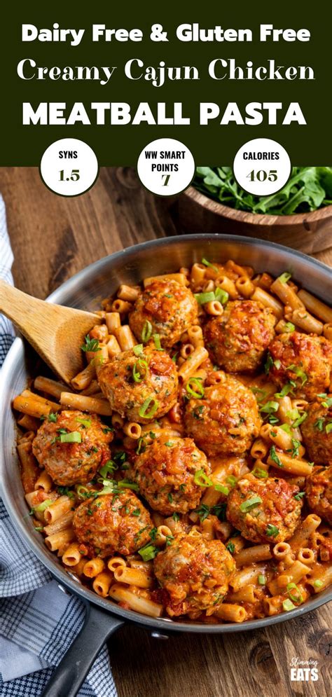 Place the ground chicken, eggs, breadcrumbs, parmesan cheese, olive oil, garlic, salt, pepper and italian seasoning in a bowl. Creamy Cajun Chicken Meatball Pasta - tender tasty chicken ...