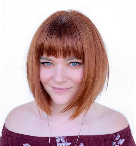 60 Most Flattering Hairstyles For Round Faces Bob Haircut For Round