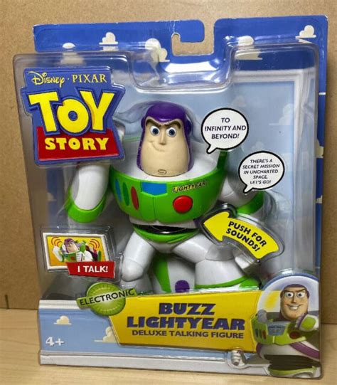 2008 Mattel Disney Toy Story Buzz Lightyear Deluxe Talking Action