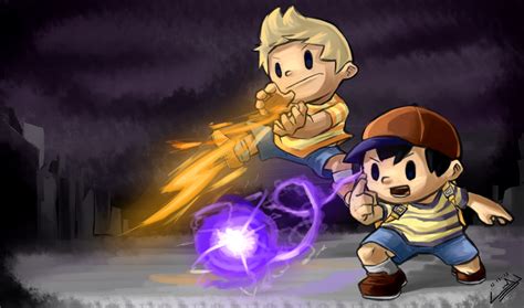 Ness And Lucas By Wtfisalinh On Deviantart