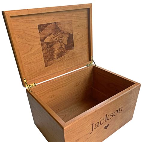 personalized keepsake box xl legacy size cherry mad tree woodcrafts®