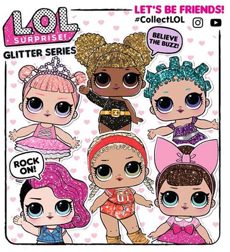 Lol Surprise Glitter Series Doll Kids Time