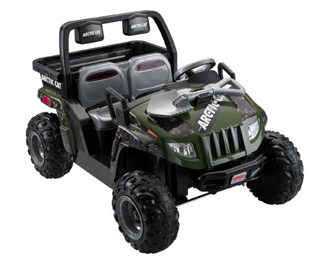 Power Wheels 12v Battery Toy Ride On Arctic Cat Camo