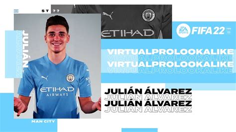 Fifa 22 How To Create JuliÁn Álvarez Pro Clubs Youtube