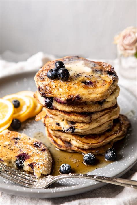 Blueberry Lemon Ricotta Pancakes Recipe Ricotta Pancakes Recipes