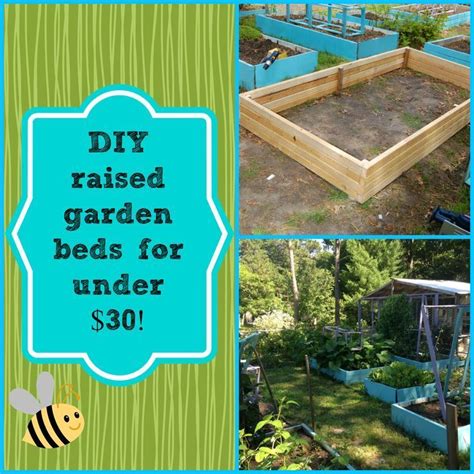 Diy Super Easy Raised Garden Bed For Under 30 Building A Raised