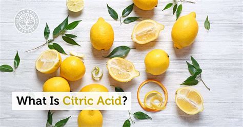 But what is it about this zingy sounding compound that our skin. What Is Citric Acid?