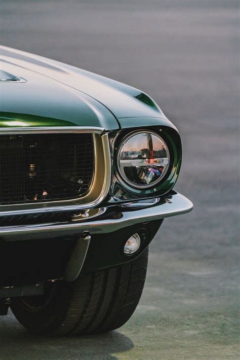 Revology 1968 Mustang Gt 22 Fastback R Spec In Highland Green Metallic