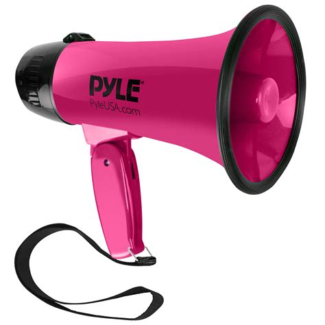 Buy PylePRO Portable Megaphone Speaker Siren Bullhorn Compact And