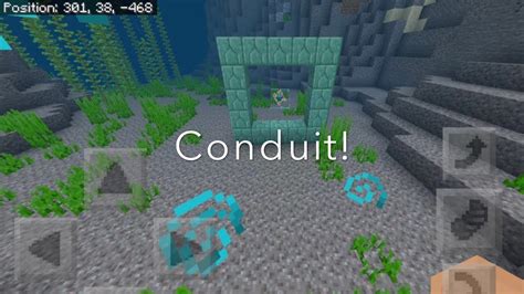 The conduit can only be activated underwater—specifically, in at least a 3x3x3 block of water. How to activate the conduit in Minecraft - YouTube